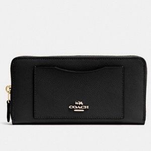 Coach black wallet
